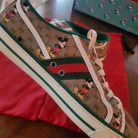 kids mickey mouse gucci|gucci mickey mouse sneakers.